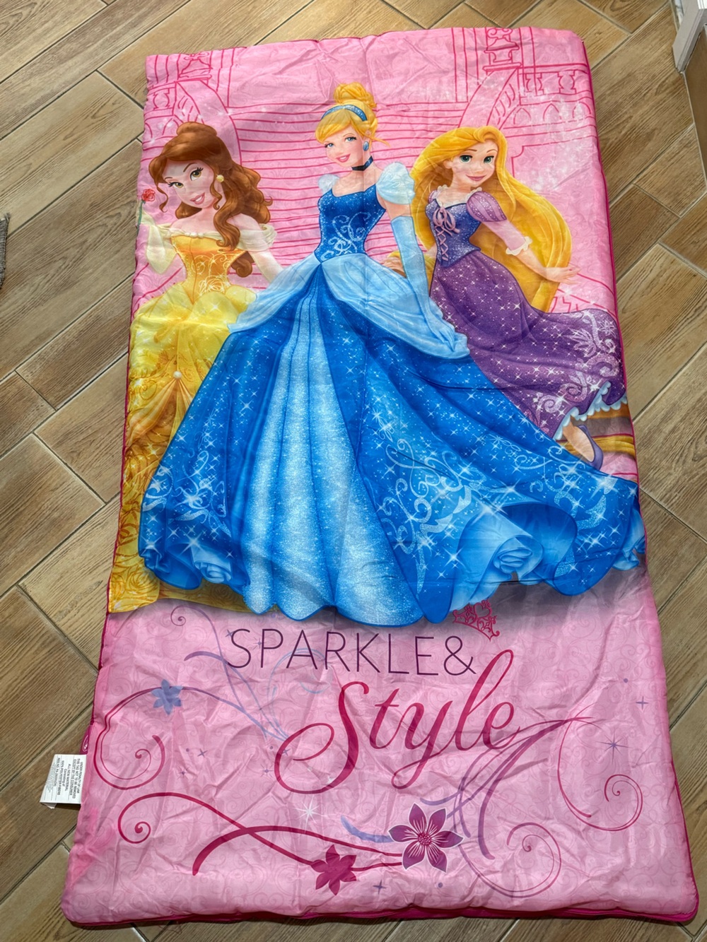 Disney Princess Sleeping Bag with Storage Bag
